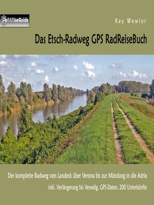 cover image of Das Etsch-Radweg GPS RadReiseBuch